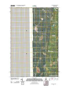 Daaquam Quebec Historical topographic map, 1:24000 scale, 7.5 X 7.5 Minute, Year 2011