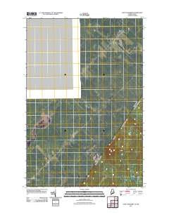 Saint Adalbert Quebec Historical topographic map, 1:24000 scale, 7.5 X 7.5 Minute, Year 2011