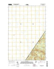 Saint Omer Quebec Current topographic map, 1:24000 scale, 7.5 X 7.5 Minute, Year 2014