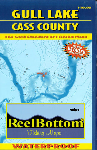 Buy map Gull Lake Map Reelbottom