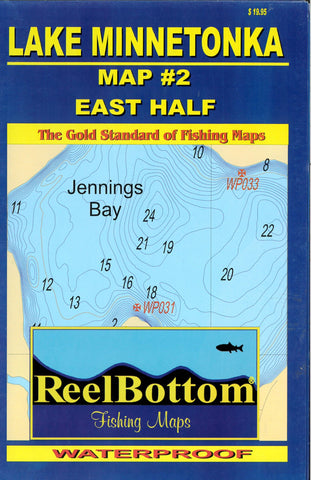 Buy map Lake Minnetonka Map 2 East Half ReelBottom