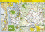 USA, Canada and Mexico Road Atlas - Adventure Edition by National Geographic Maps - Back of map