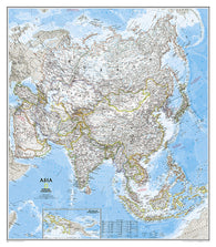 Buy map Asia, Classic, Sleeved by National Geographic Maps