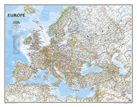 Buy map Europe, Classic, Sleeved by National Geographic Maps