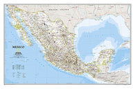 Buy map Mexico, Classic, Laminated by National Geographic Maps