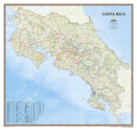 Buy map Costa Rica, sleeved by National Geographic Maps