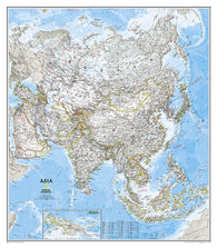 Buy map Asia, Classic, Tubed by National Geographic Maps
