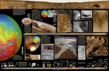 Mars, The Red Planet, 2-Sided, Tubed by National Geographic Maps - Back of map