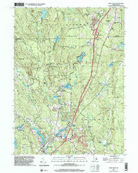Hope Valley Rhode Island Historical topographic map, 1:24000 scale, 7.5 X 7.5 Minute, Year 2001