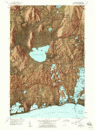 Kingston Rhode Island Historical topographic map, 1:24000 scale, 7.5 X 7.5 Minute, Year 1957