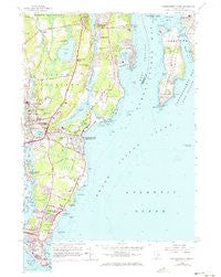 Narragansett Pier Rhode Island Historical topographic map, 1:24000 scale, 7.5 X 7.5 Minute, Year 1957