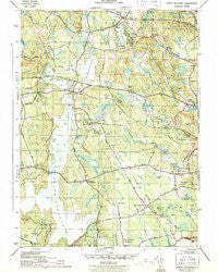 North Scituate Rhode Island Historical topographic map, 1:31680 scale, 7.5 X 7.5 Minute, Year 1943