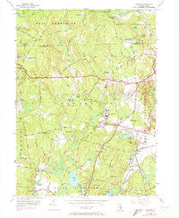 Slocum Rhode Island Historical topographic map, 1:24000 scale, 7.5 X 7.5 Minute, Year 1955