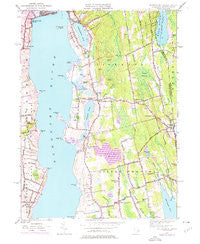 Tiverton Rhode Island Historical topographic map, 1:24000 scale, 7.5 X 7.5 Minute, Year 1949
