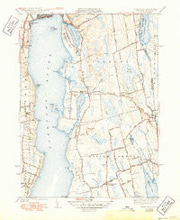 Tiverton Rhode Island Historical topographic map, 1:31680 scale, 7.5 X 7.5 Minute, Year 1942