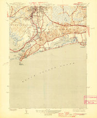Watch Hill Rhode Island Historical topographic map, 1:31680 scale, 7.5 X 7.5 Minute, Year 1944