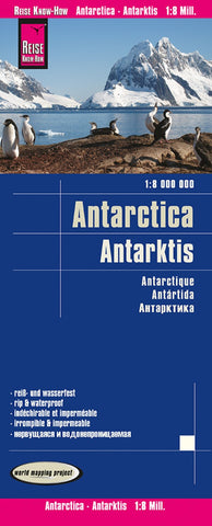 Buy map Antarctica Political Reference Map