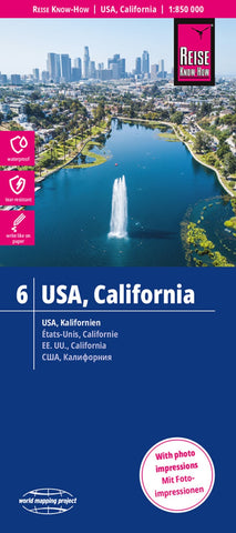 Buy map USA, California Road Map
