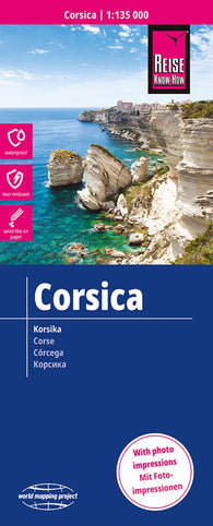 Buy map Corsica Travel Map