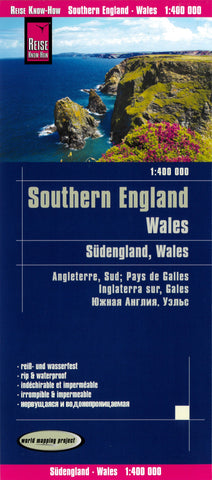 Buy map Wales and Southern England