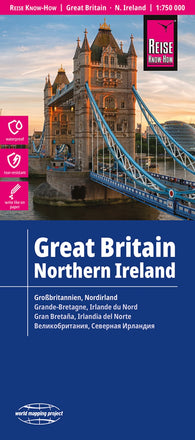 Buy map Großbritannien : Nordirland = Great Britain, Northern Ireland