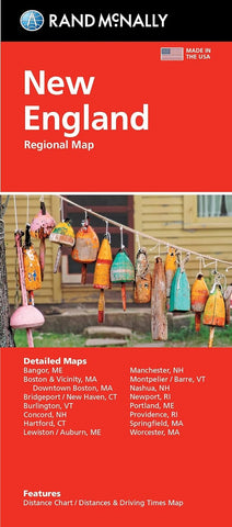 Buy map New England, Regional Map