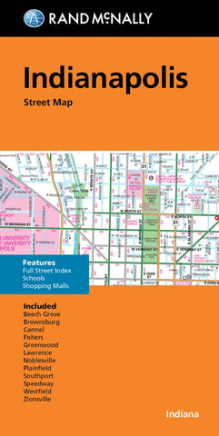 Buy map Indianapolis : street map