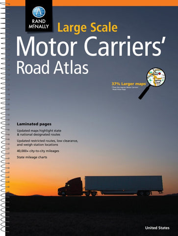 Buy map Large Scale United States, 2022 Motor Carriers Road Atlas