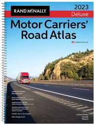 Buy map North America, 2023 Deluxe Motor Carriers Road Atlas