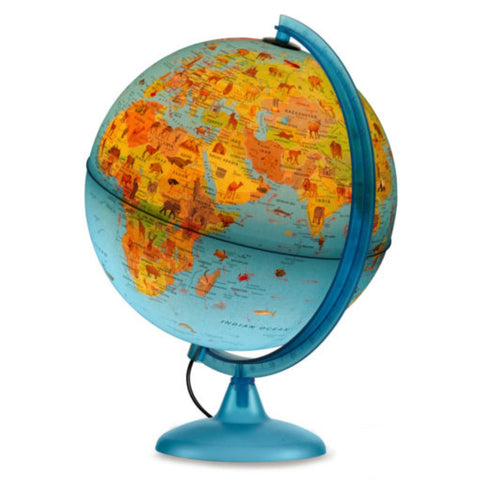 Buy map Safari Explorer Animals Globe Blue - 10