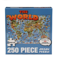 Buy map World 250 Piece Puzzle