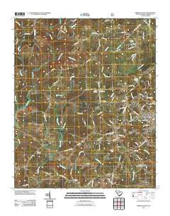 Abbeville West South Carolina Historical topographic map, 1:24000 scale, 7.5 X 7.5 Minute, Year 2011