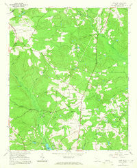 Aiken NW South Carolina Historical topographic map, 1:24000 scale, 7.5 X 7.5 Minute, Year 1964