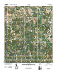 Barton South Carolina Historical topographic map, 1:24000 scale, 7.5 X 7.5 Minute, Year 2011
