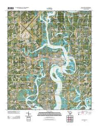 Beaufort South Carolina Historical topographic map, 1:24000 scale, 7.5 X 7.5 Minute, Year 2011