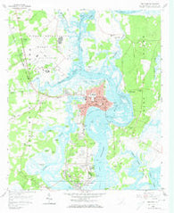 Beaufort South Carolina Historical topographic map, 1:24000 scale, 7.5 X 7.5 Minute, Year 1958