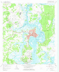 Beaufort South Carolina Historical topographic map, 1:24000 scale, 7.5 X 7.5 Minute, Year 1958