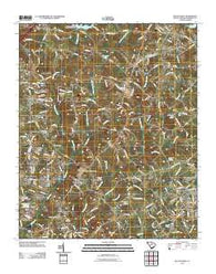 Belton West South Carolina Historical topographic map, 1:24000 scale, 7.5 X 7.5 Minute, Year 2011