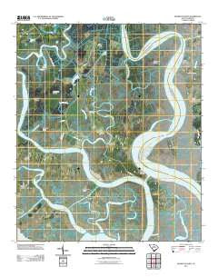 Bennetts Point South Carolina Historical topographic map, 1:24000 scale, 7.5 X 7.5 Minute, Year 2011