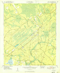 Bethera South Carolina Historical topographic map, 1:24000 scale, 7.5 X 7.5 Minute, Year 1950