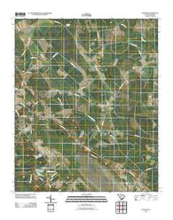Bingham South Carolina Historical topographic map, 1:24000 scale, 7.5 X 7.5 Minute, Year 2011