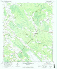Bingham South Carolina Historical topographic map, 1:24000 scale, 7.5 X 7.5 Minute, Year 1972
