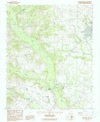 Bishopville West South Carolina Historical topographic map, 1:24000 scale, 7.5 X 7.5 Minute, Year 1988