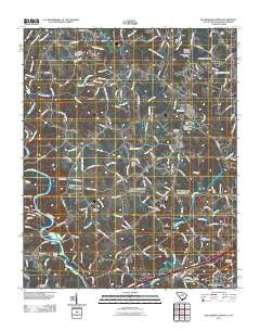 Blacksburg North South Carolina Historical topographic map, 1:24000 scale, 7.5 X 7.5 Minute, Year 2011