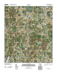 Blackville South Carolina Historical topographic map, 1:24000 scale, 7.5 X 7.5 Minute, Year 2011