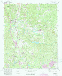 Blythewood South Carolina Historical topographic map, 1:24000 scale, 7.5 X 7.5 Minute, Year 1971