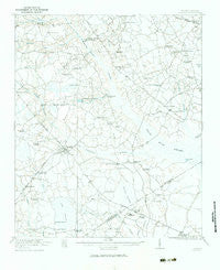 Bowman South Carolina Historical topographic map, 1:62500 scale, 15 X 15 Minute, Year 1921