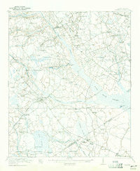Bowman South Carolina Historical topographic map, 1:62500 scale, 15 X 15 Minute, Year 1921