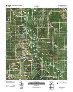 Brittons Neck South Carolina Historical topographic map, 1:24000 scale, 7.5 X 7.5 Minute, Year 2011