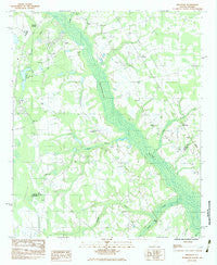 Brogdon South Carolina Historical topographic map, 1:24000 scale, 7.5 X 7.5 Minute, Year 1983